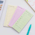 4 PCS Day Plan Week Plan Month Plan List List detalhado Notebook Notepad Cópia Diário Planejador de Memorandos Diário de Papelaria Office